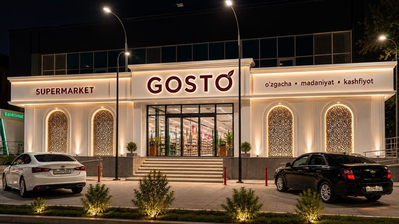 Makon supermarket endi GOSTO nomi bilan